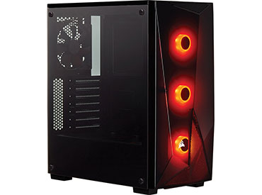 Gabinete Corsair Carbide Series SPEC-DELTA RGB con fuente 550W 80+ Bronze