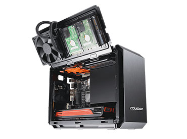 Gabinete Cougar QBX - Mini ITX