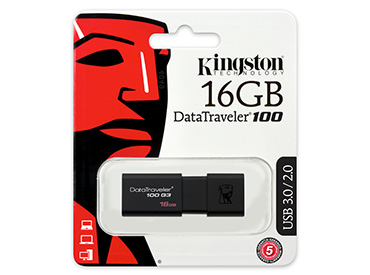 Pen Drive Kingston DataTraveler 100 G3 16GB USB 3.0