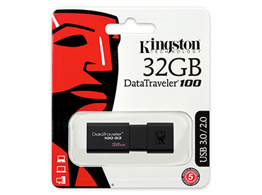 Pen Drive Kingston DataTraveler 100 G3 32GB USB 3.0