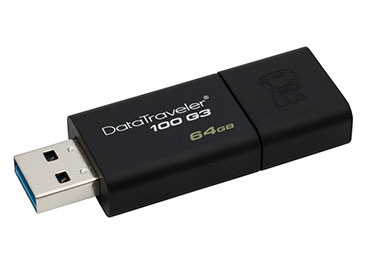 Pen Drive Kingston DataTraveler 100 G3 64GB USB 3.0