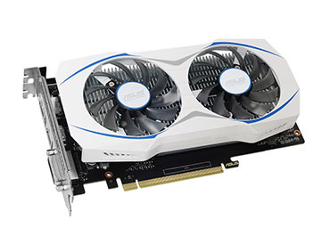 Placa de Video ASUS GeForce® DUAL GTX 1050 Ti 4GB Dual-fan Edition