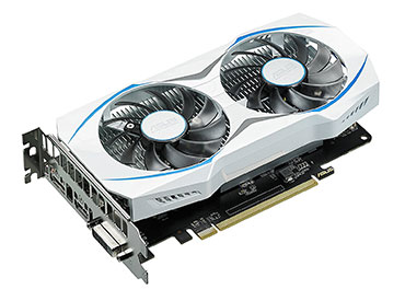 Placa de Video ASUS Dual series Radeon RX 460 OC edition 2GB GDDR5