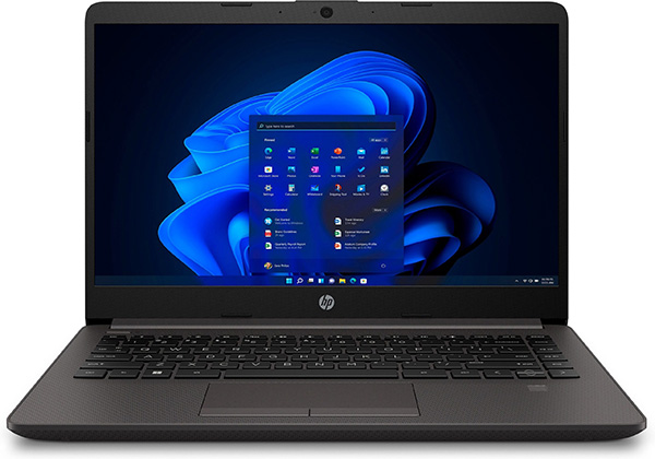 Vista frontal de la Notebook HP 245 G9 (7F212LT)