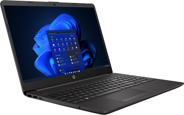 Vista lateral izquierda de la Notebook HP 255 G9 (7F218LT)