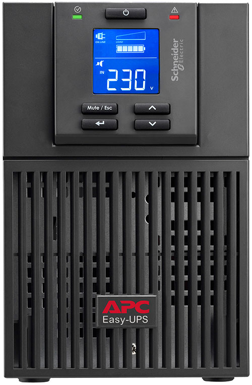 Vista frontal del UPS APC Easy UPS On-Line SRV 1000VA / SRV1KI-AR