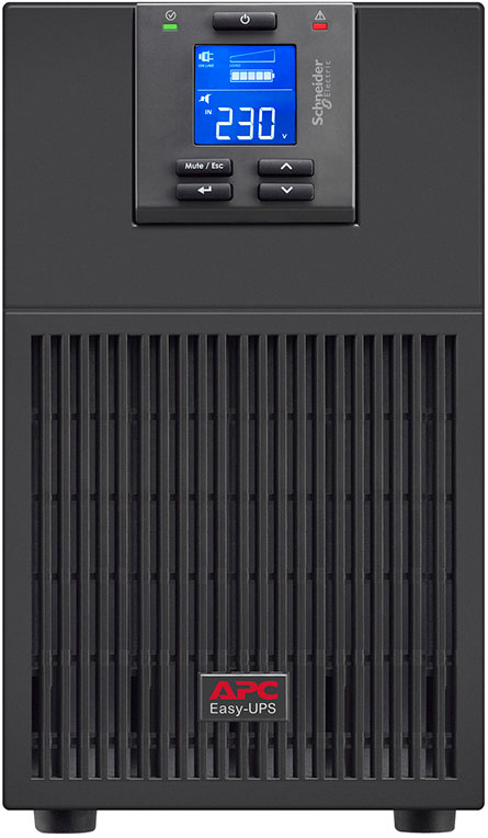 Vista frontal del UPS APC Easy UPS On-Line SRV 3000VA / SRV3KI-AR