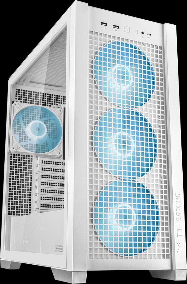 Gabinete ASUS TUF Gaming GT302 ARGB - White