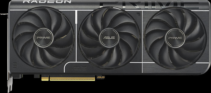 Placa de video ASUS Prime Radeon™ RX 9060 XT 16GB GDDR6 OC Edition
