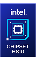 Logo Intel Chipset H810