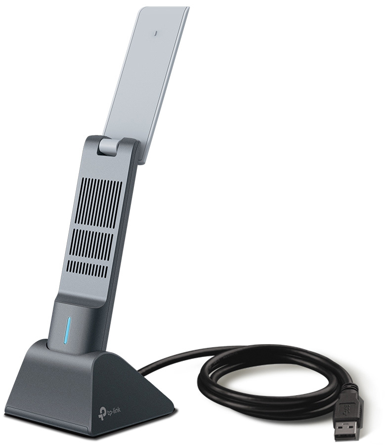 Adaptador USB Wi-Fi 6 AX1800 con antenas de alta ganancia TP-Link Archer TX20UH