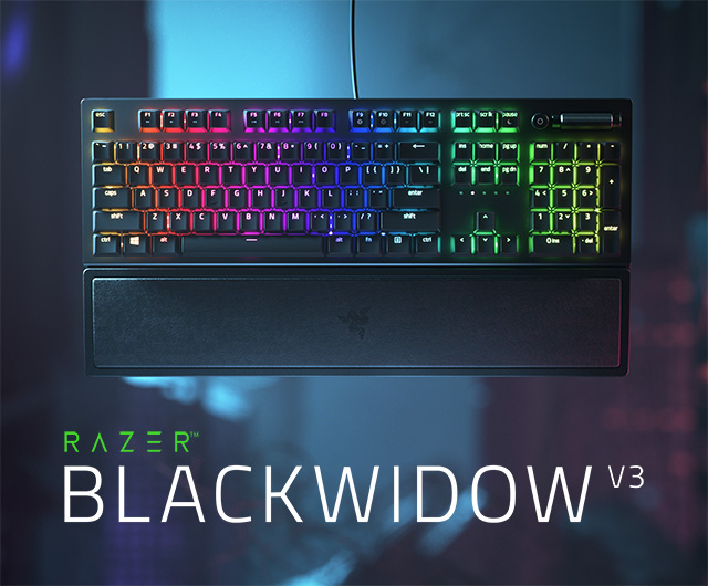 Razer BlackWidow V3 Hero Image