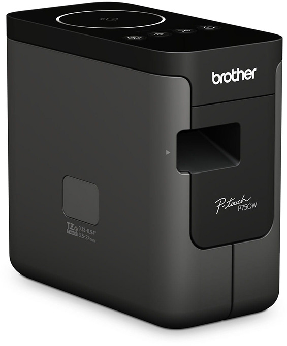 Rotuladora electrónica profesional Brother PT-P750W con Wi-Fi, USB y NFC
