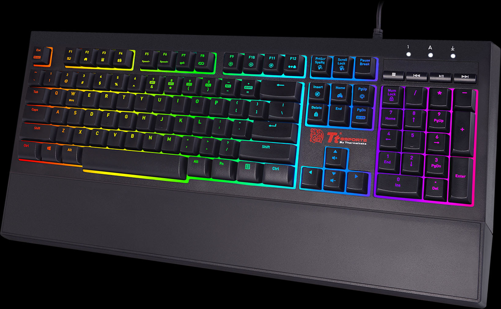 Teclado del Thermaltake Challenger Elite RGB Combo