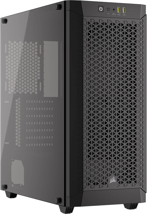 Gabinete Corsair 480T Airflow de color negro