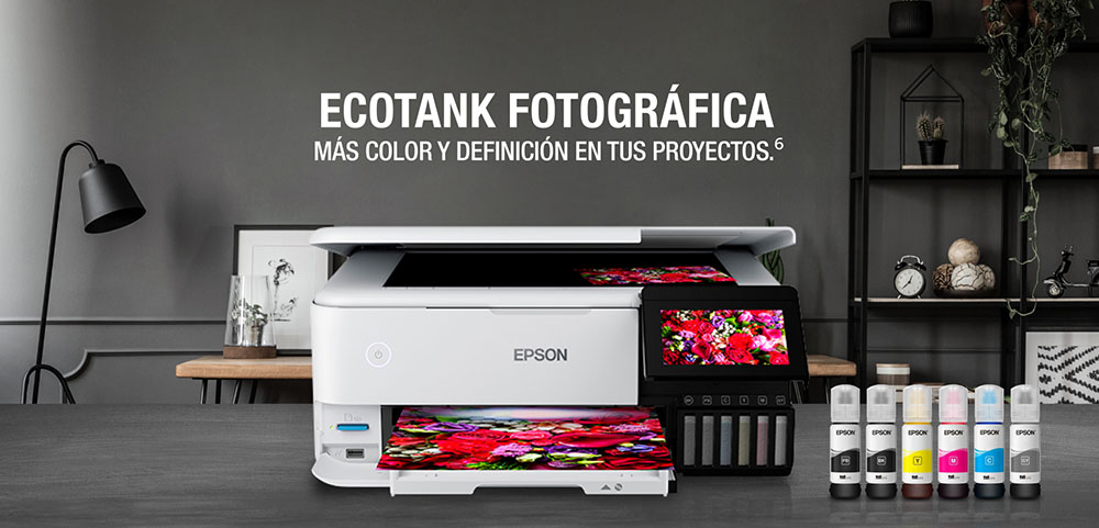 Multifunción fotográfica Epson EcoTank® L8160