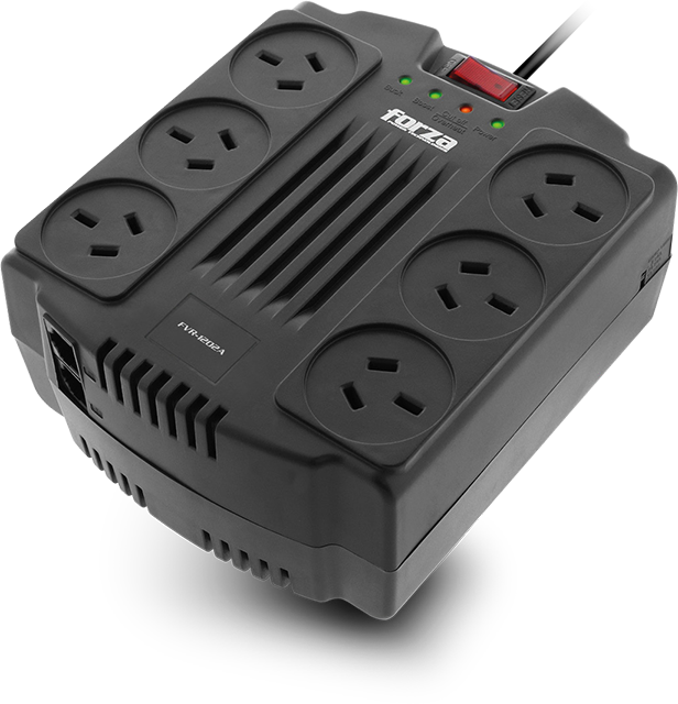 Regulador automático de voltaje Forza FVR-1202A