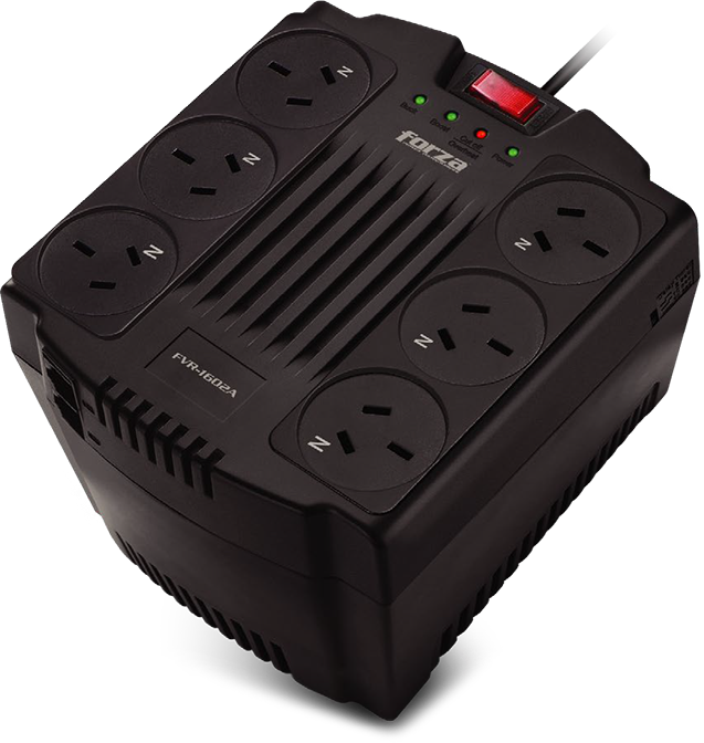 Regulador automático de voltaje Forza FVR-1602A