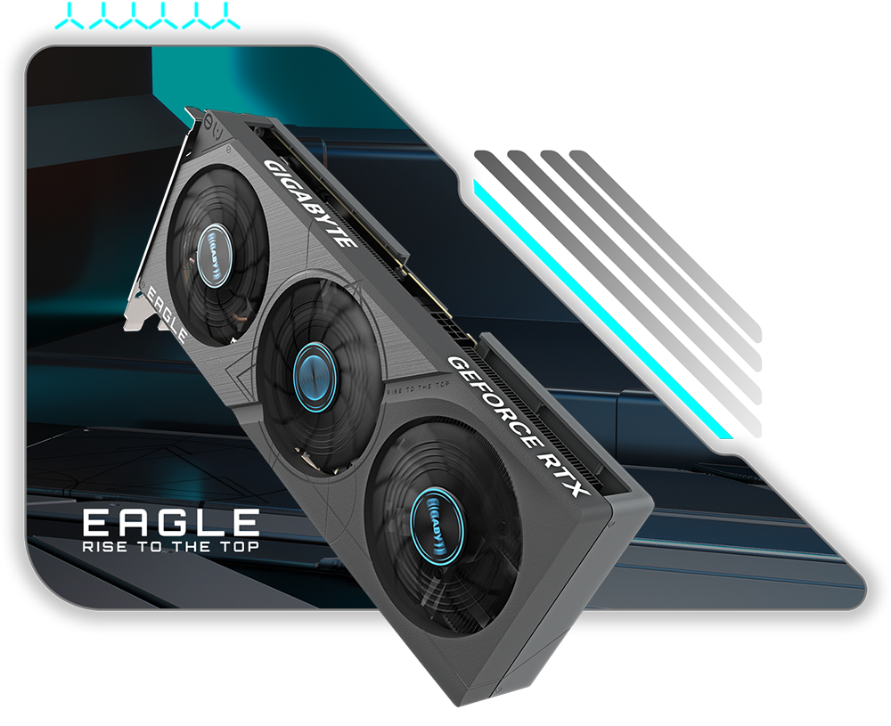 Gigabyte GeForce RTX™ 4060 Ti EAGLE OC 8G - Hero Image