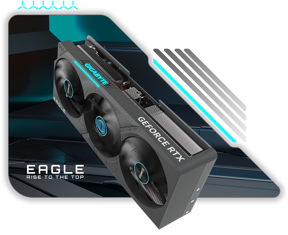 Gigabyte GeForce RTX™ 4080 16GB EAGLE OC - Hero Image