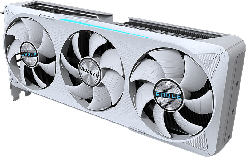 Placa de video Gigabyte GeForce RTX™ 5070 EAGLE OC ICE SFF 12G