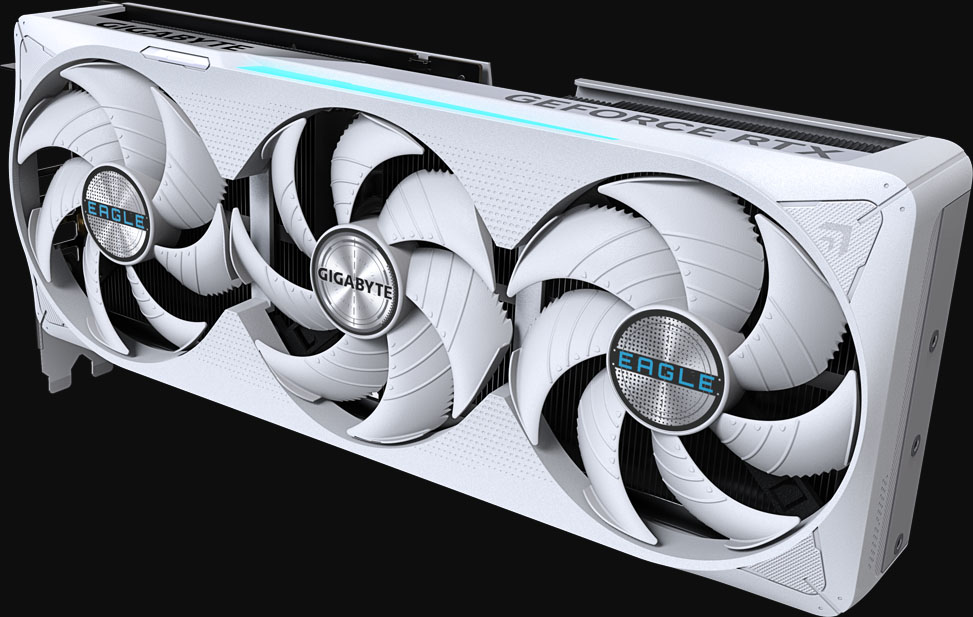 Placa de video Gigabyte GeForce RTX™ 5070 Ti EAGLE OC ICE SFF 16G
