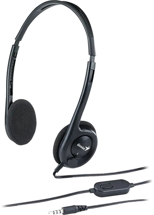 Auriculares con Micrófono Genius HS-M200C
