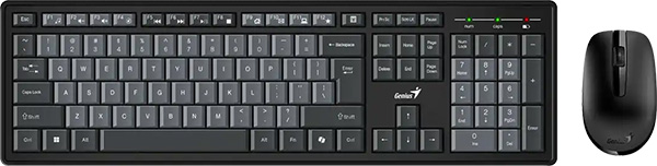 Teclado y Mouse inalámbrico Genius KM-8200 Dual Color