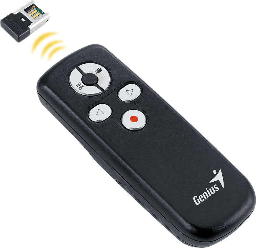 Presentador Inalámbrico Genius Media Pointer 100