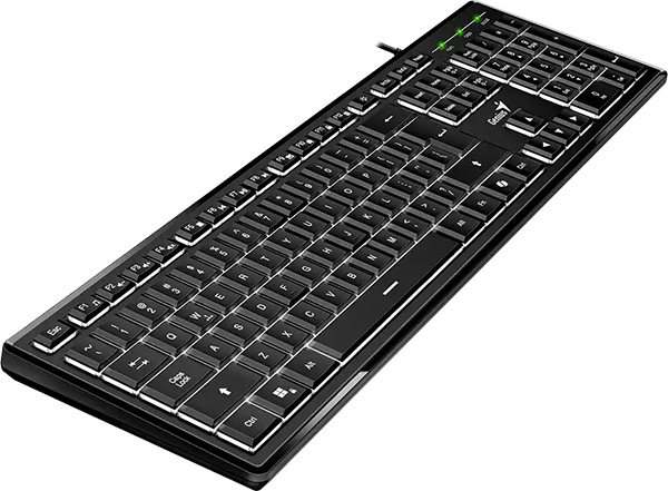 Teclado Delgado Retroiluminado Genius SlimStar 820