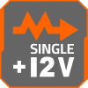 Icono riel +12V único