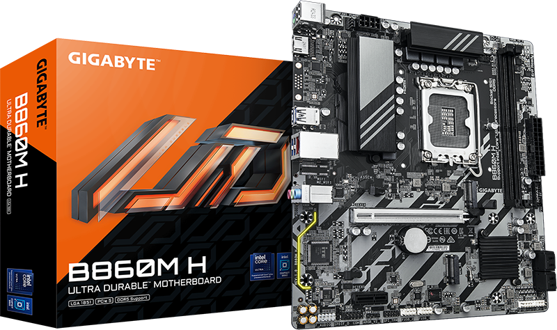 Gigabyte B860M H y caja