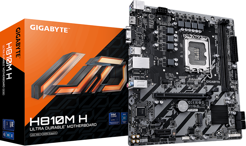 Gigabyte H810M H y caja