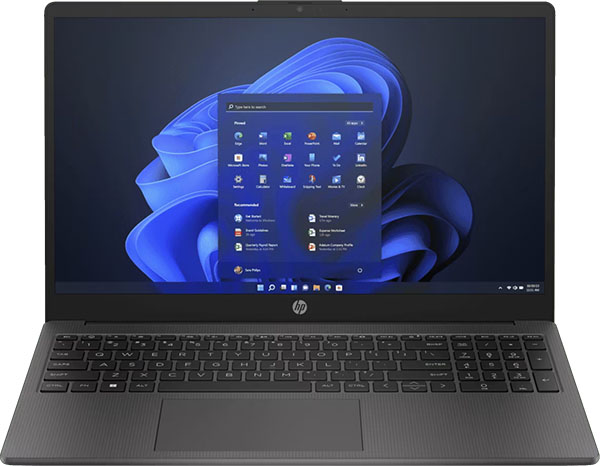 Vista frontal de la Notebook HP 250 G10