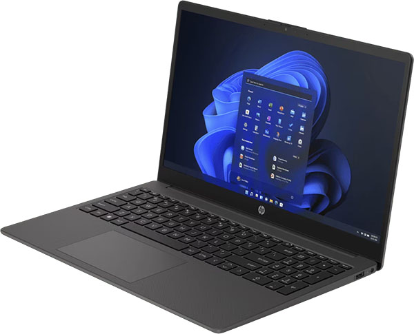 Vista lateral izquierda de la Notebook HP 250 G10