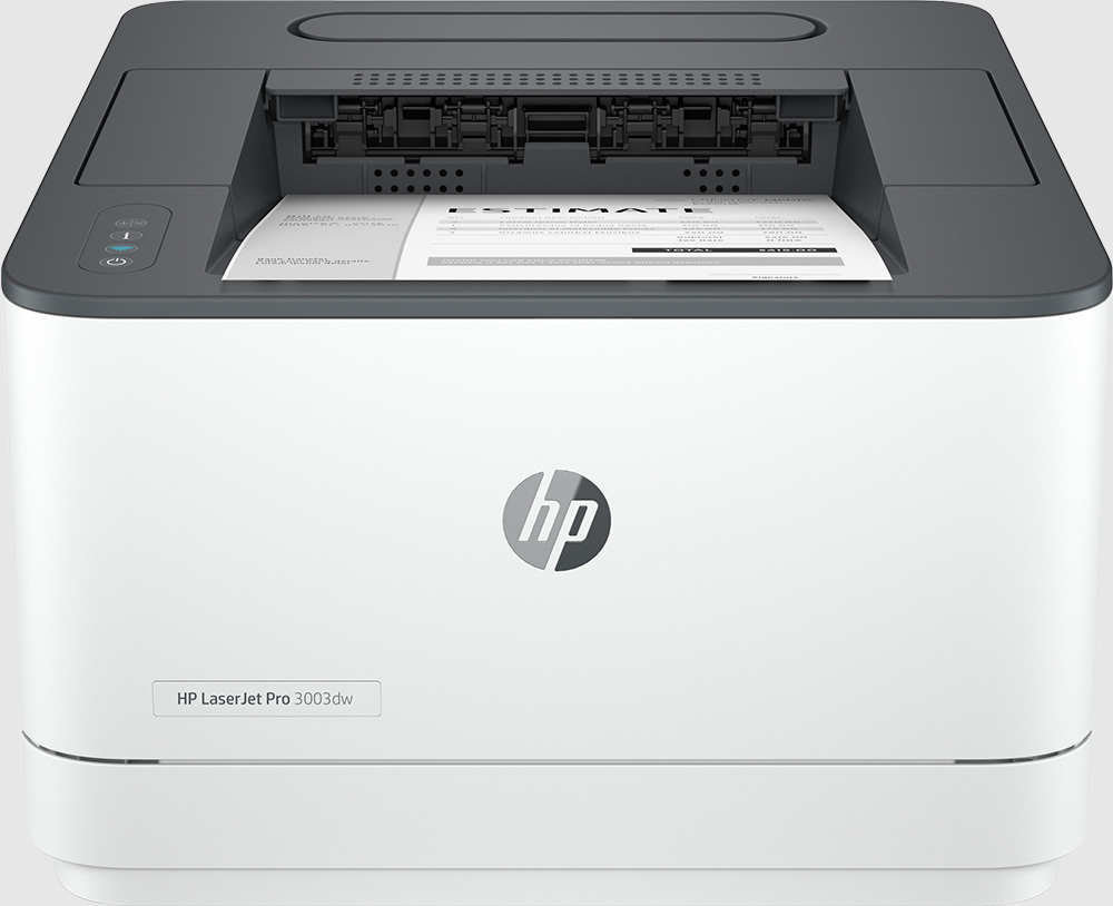 Vista frontal de la Impresora HP LaserJet Pro 3003dw (3G654A)
