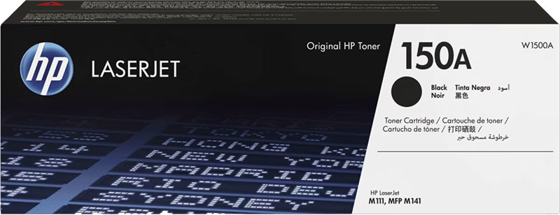 Cartucho de tóner original HP LaserJet 150A negro (W1500A)