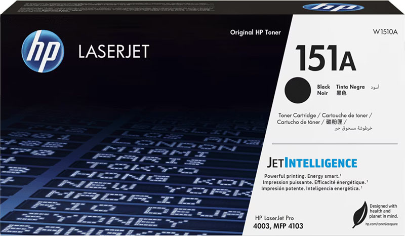 Cartucho de Tóner HP 151A Negro LaserJet Original (W1510A)