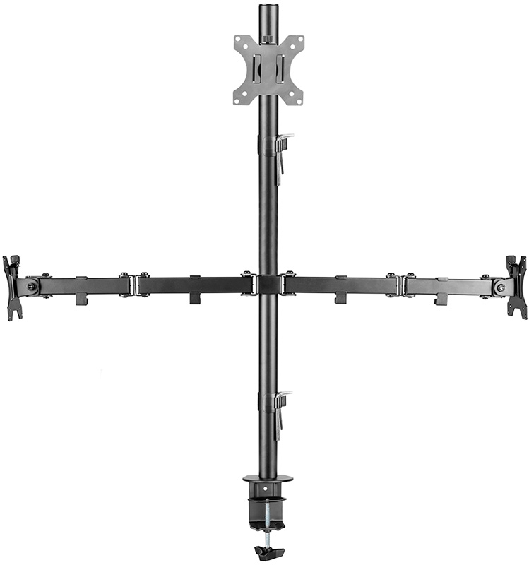 Soporte triple de escritorio Intelaid IT-DB21E