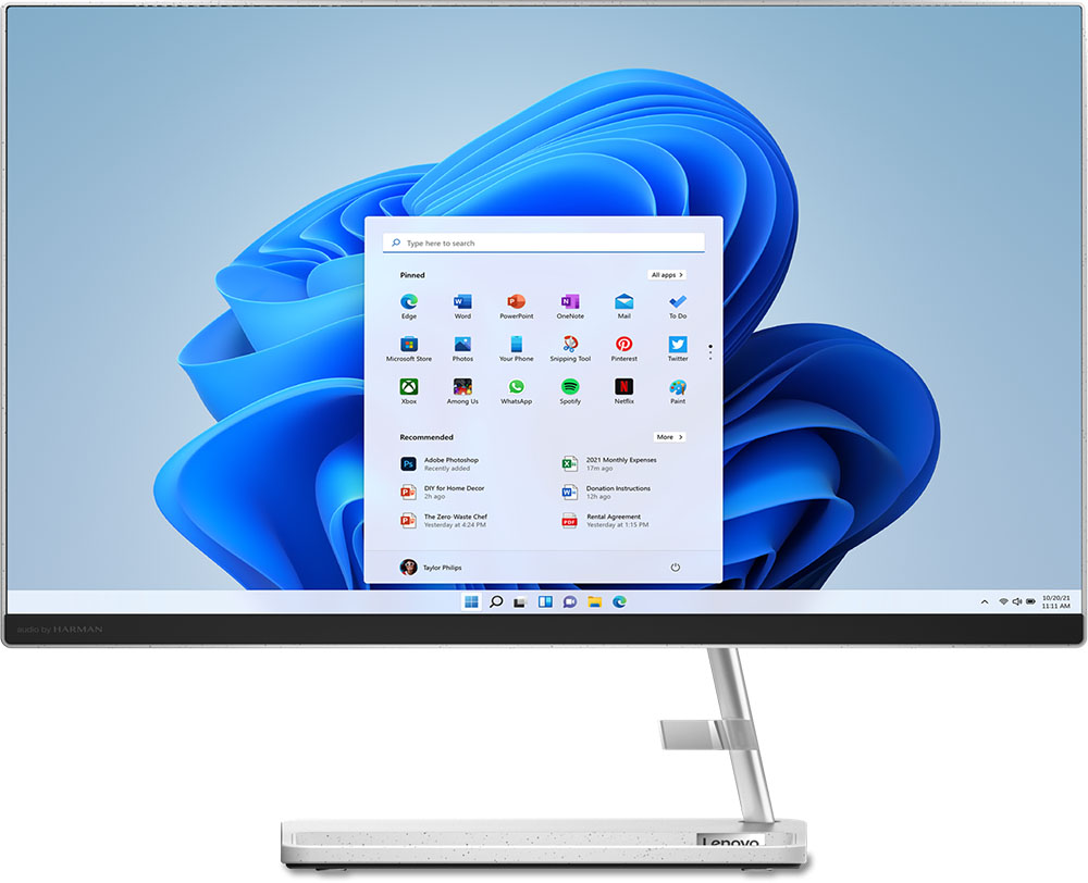 Lenovo IdeaCentre AIO 3 24IAP7, color blanco