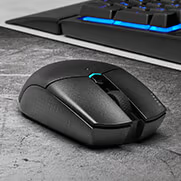 Vista del mouse Corsair KATAR PRO Wireless