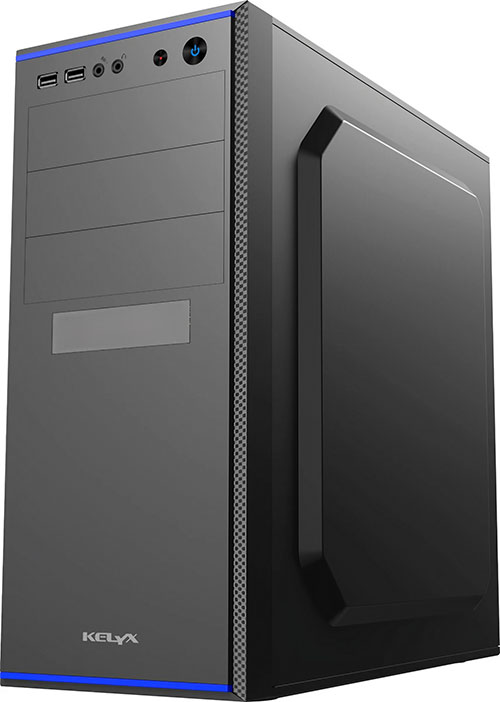 Gabinete KIT Kelyx LC727-14 con fuente de 500W