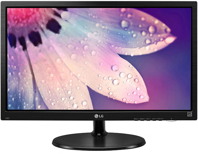 Monitor LED LG de 18,5 pulgadas HD 19M38L-B