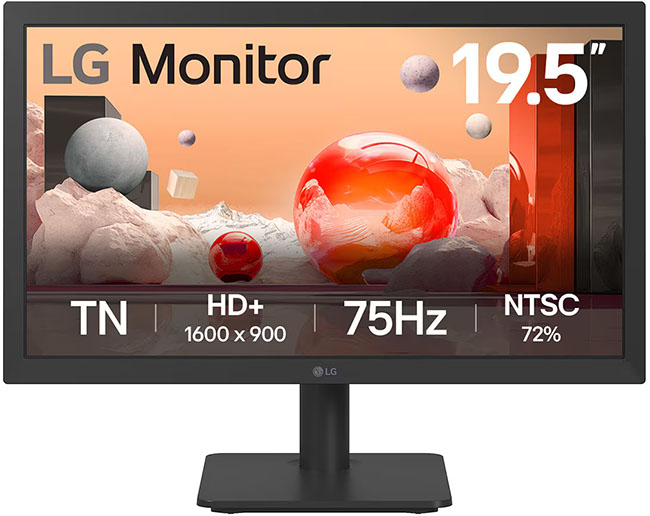 Monitor LG HD+ de 19,5 pulgadas 20U401A-B