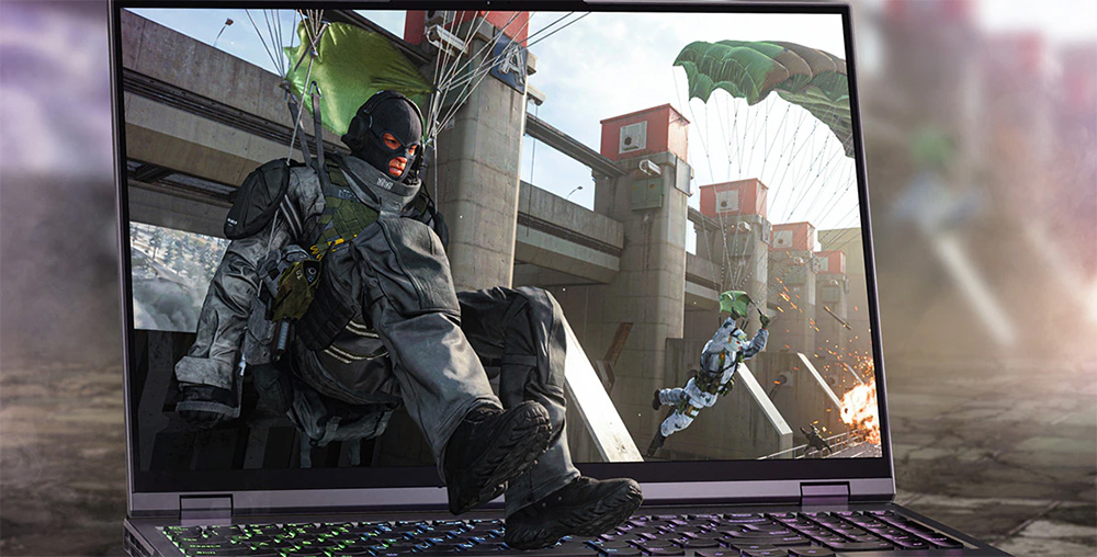 Legion 5i Pro Gen 6 (16″ Intel) Call of Duty: Warzone gameplay en pantalla
