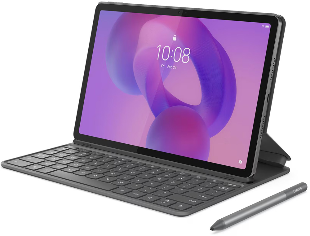 Tablet Lenovo Idea Tab, color Luna Grey con los accesorios incluidos: Lenovo® Tab Pen Plus + Lenovo® Folio Keyboard