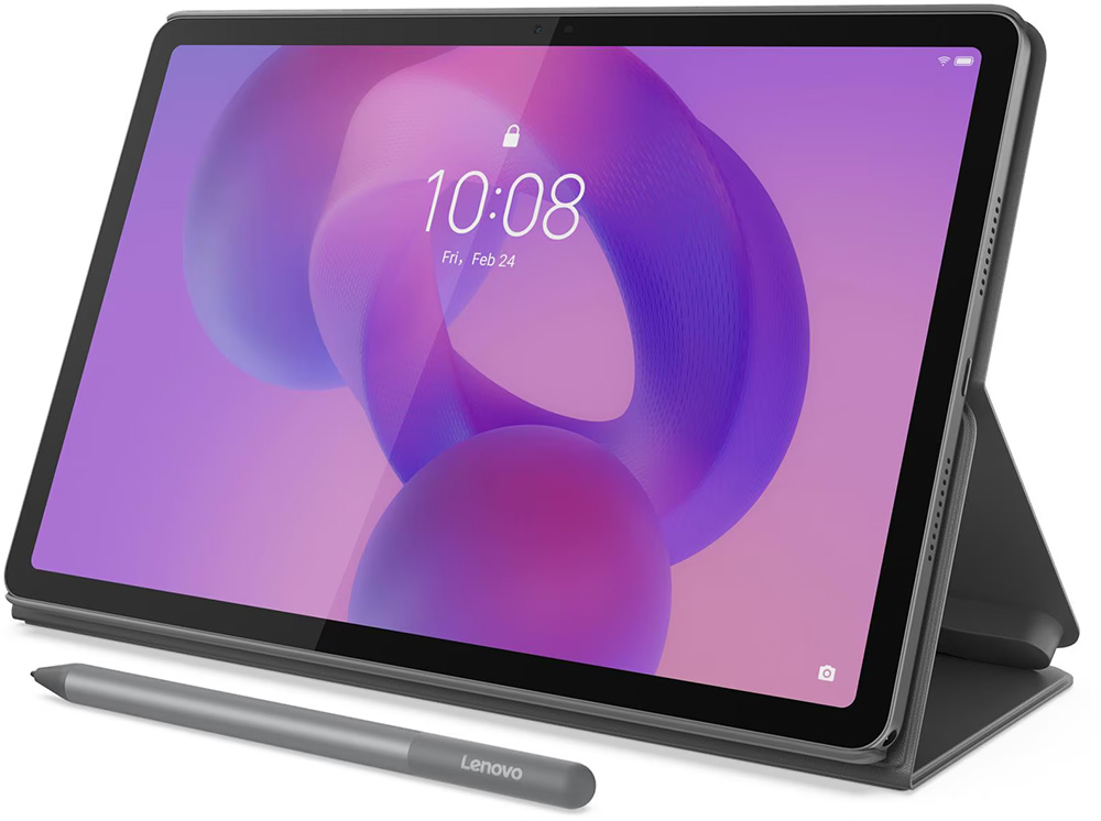 Tablet Lenovo Idea Tab, color Luna Grey con los accesorios incluidos: Lenovo® Tab Pen Plus + Folio Case
