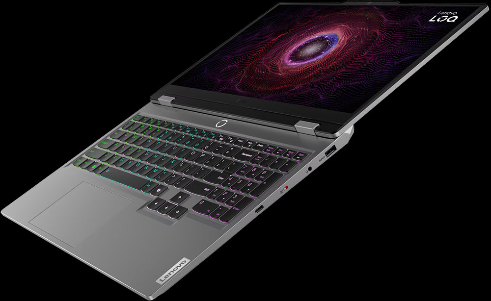 Notebook Lenovo LOQ 15ARP9, color Luna Grey