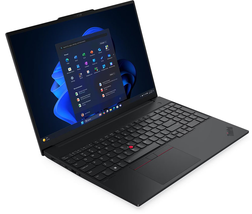 Notebook Lenovo ThinkPad E16 Gen 3 (Intel), de color negro