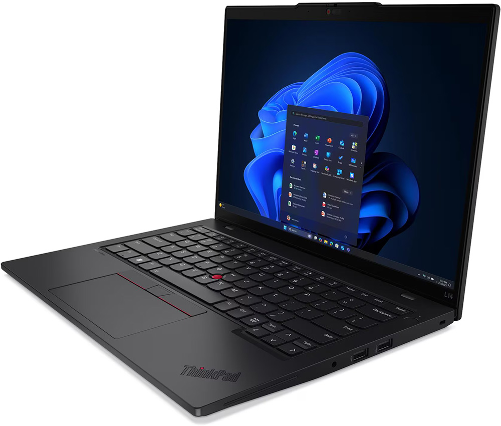 Notebook Lenovo ThinkPad L14 Gen 6 (AMD), de color negro